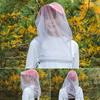 Hat Mesh Net Anti Mosquito Insect Bee Net Head Face Neck Hat Cover Net Summer Fishing Cap Mesh Protect from Mosquitoes for Hunters Hikers Campers