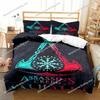 Game A-Assassin S Creed Art Bedding Set Gamer Duvet Cover Set Adult Boys Bedroom Single Double King Size Comforter Quilt Cover