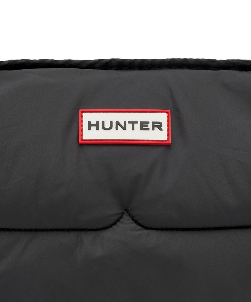 Hunter [Unisex] Framed Puffer Large Hobo - Black