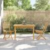 Garden Dining Table 110 X 55 X 75 Cm Bamboo