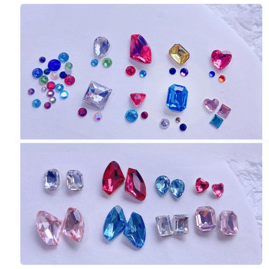 Stylové kamínky na nehty Vynikající pryskyřice DIY