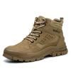 Safety Boots Men Electric Welder Indestructible Steel Toe Shoes Protective Work Boots Anti-smash Anti-puncture Work Safety Shoes