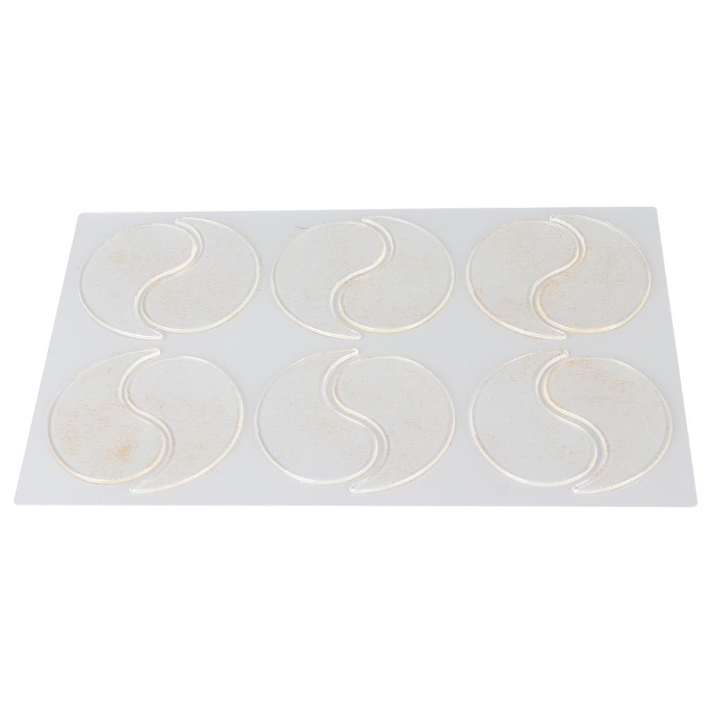 6 Pairs Silicone Eye Patches Prevent Wrinkle Reusable Overnight Lower Eye Pads for Home Beauty Salon