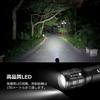 LED Flashlight, Handheld Flashlight with High-Brightness Chip, Adjustable Zoom, Lightweight, Compact, Battery-Operated, Includes AAA Batteries, Ideal