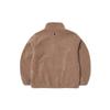 MLB New York Yankees Loose Lamb Fleece Logo Jacket Unisex Jacket Light-Brown 3AJPF2916-50BGD