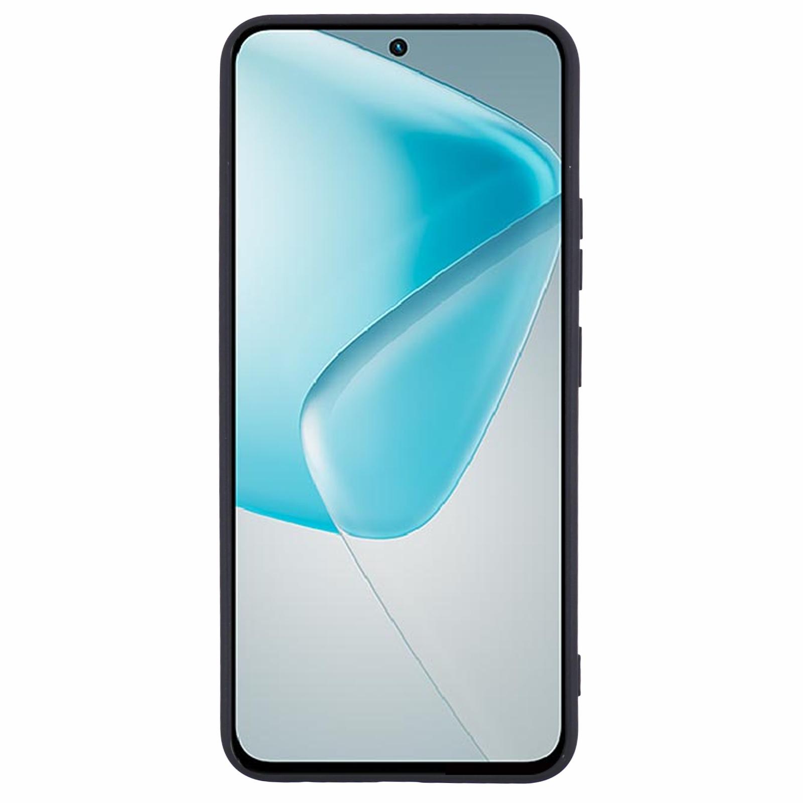 

For Infinix Hot 50 Pro 4G Case Precise Cut-Outs Straight Edge TPU Shockproof Phone Cover Black