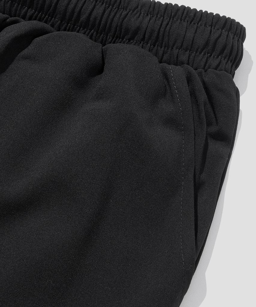 AGOD Wide Banding Slacks [Black]