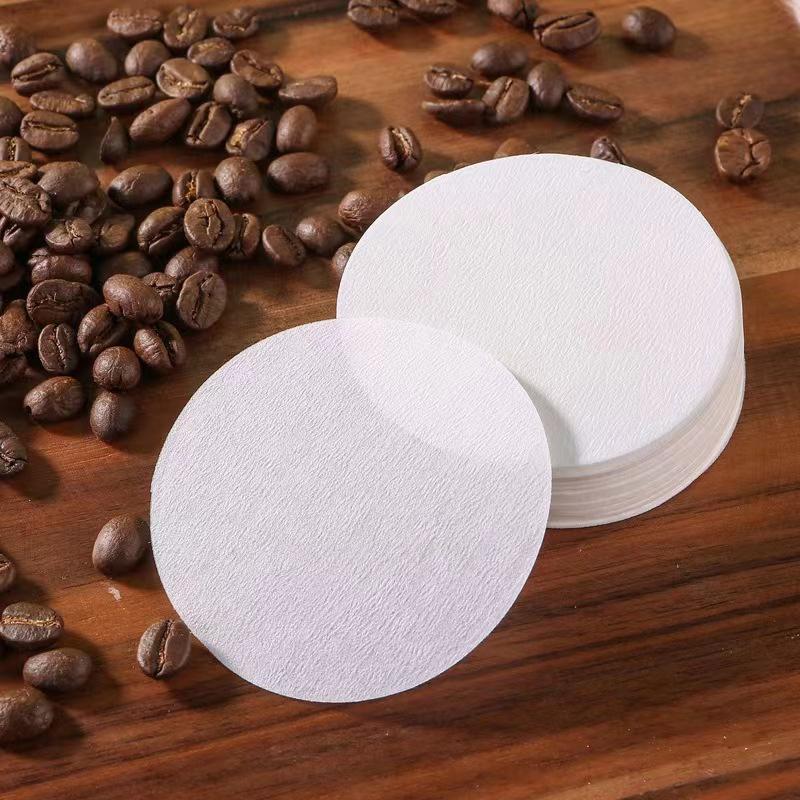 Kaffeefilterpapier Einweg 100 Stück Sekundärwasserfilter für 58 mm Siebträger Espressomaschinenzubehör Barista