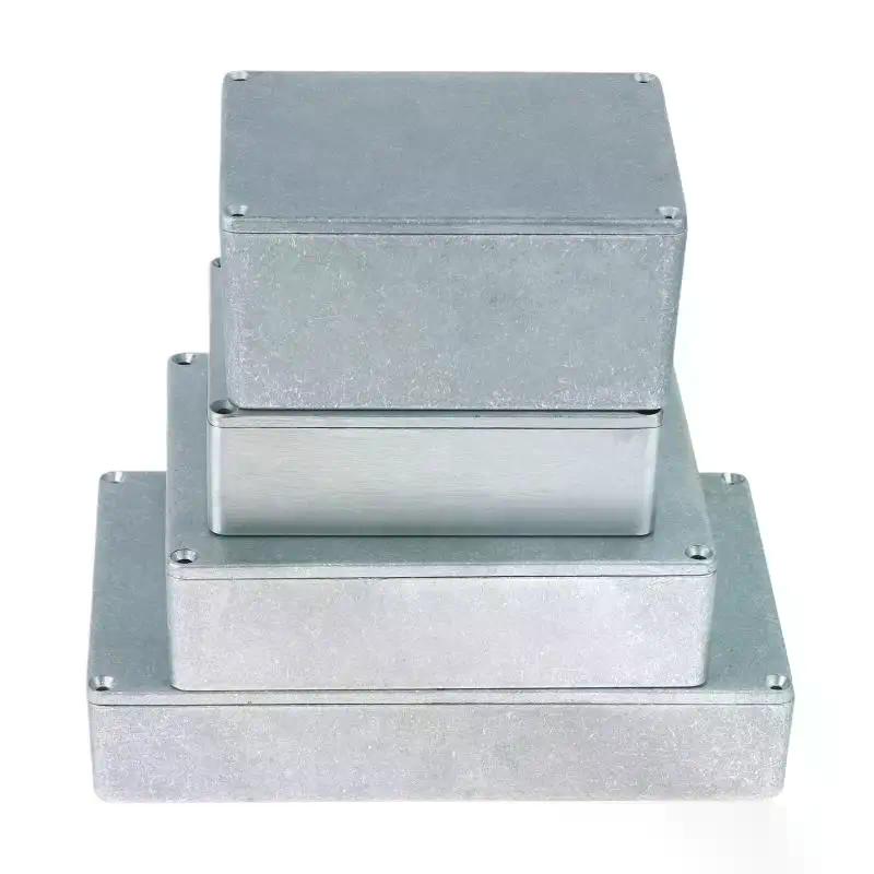 Enclosures Aluminum Stomp Box Enclosure Guitar Accessories Guitar Effect Pedal Enclosure With Screws Die Cast Aluminium Box