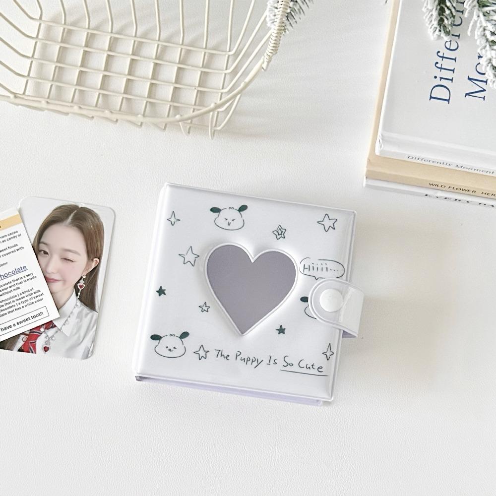 Love Bow Card Album Pudding Puppy Idol Card Collect Book High Quality Photocard Binder