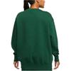 Nike Letter Logo Print Round Neck Pullover Long Sleeve Sweatshirt Women Sweatshirt Green DZ4626-341