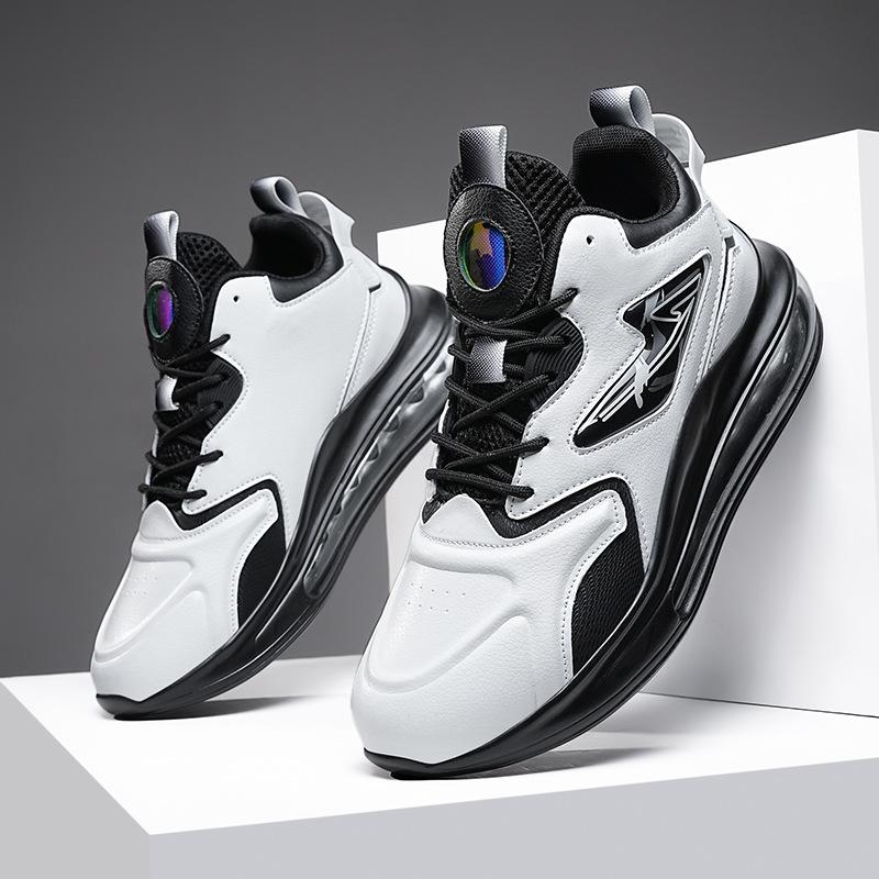 22 air cushion shock-absorbing running shoes non-slip and wear-resistant casual shoes autumn and winter students large size sports shoes
