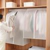 Housse de vêtement transparente anti-poussière et étanche à l'humidité: Protection de costume suspendue pour armoire, Lavable, Épaisse, Élargie