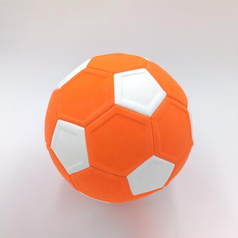 WEZHO Size 3 Orange White Children s Soccer Ball