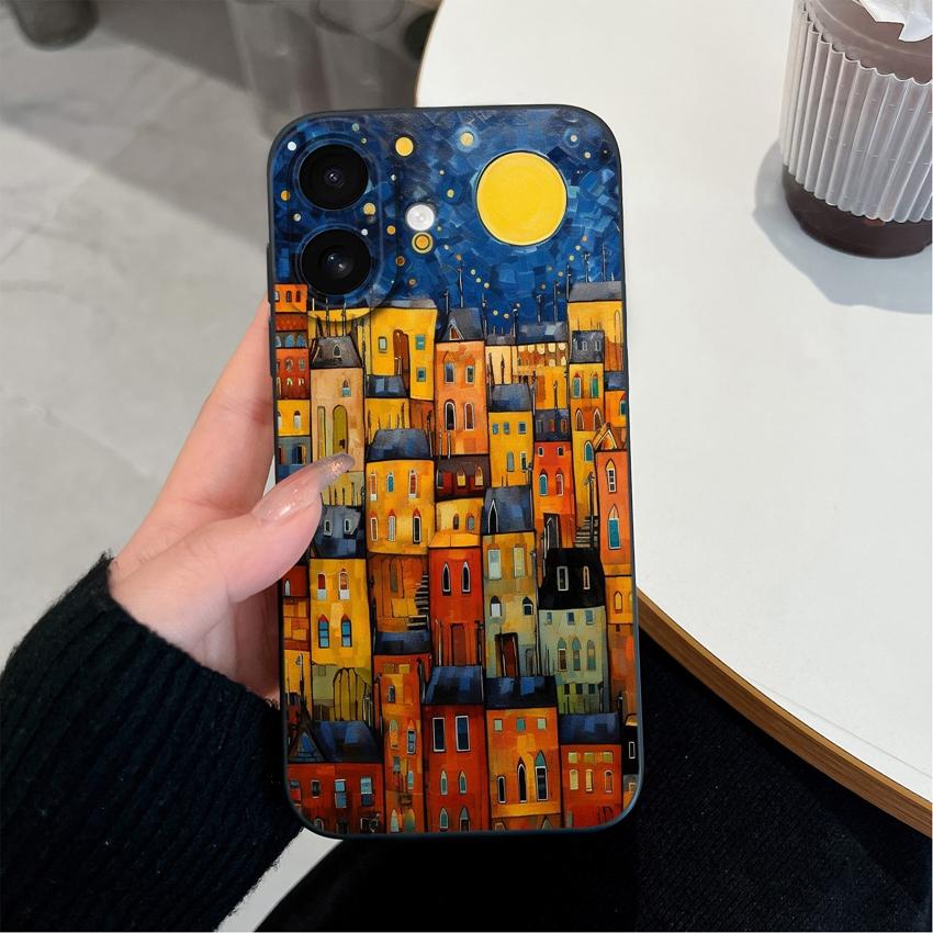 Suitable For iPhone 17 Air Pro Max Phone Case Cute Face Mask Dog Pattern Screen Protector Fashion Shell For iPhone Shockproof Silicone Soft Back Cover