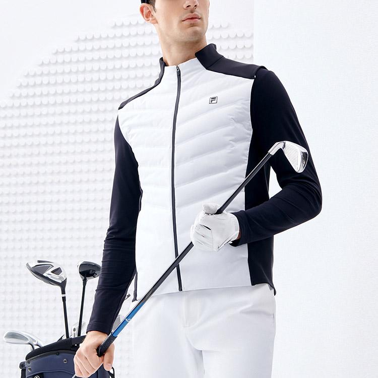 New FILA Athletics Vest Men's Jade White A11M245913F-WT