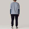 New Era FW21 Originators Boa Fleece Color Block Crewneck Pocket Sports Sweatshirt Unisex sweatshirt Gray 12866439