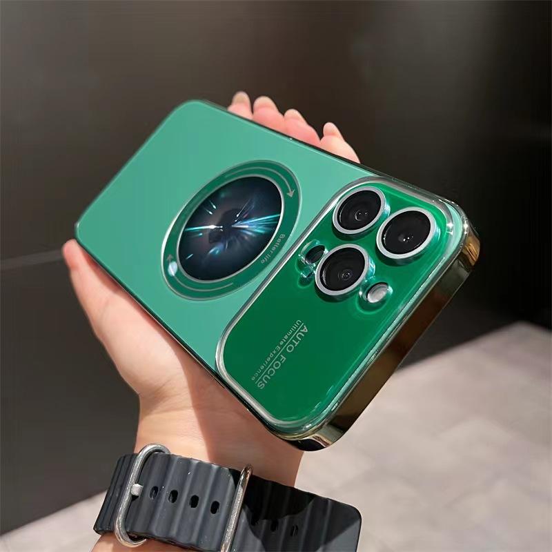 

Подходит для чехла IPhone15, Apple 14PROMAX, Большое окно, Отсутствует этикетка, Магнитный противоударный, 11/12/13 Модный Apple 11Promax