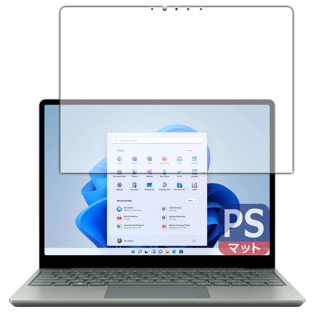 

КПК Kobo Surface Laptop Go 2 выпущен в июне Защитная пленка PerfectShield Уменьшение отражения Сделано в Японии (модель 2022) [Для ЖК-дисплеев]