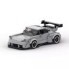 Buildmoc Technical Car Speed Red Supercar Bricks Model Building Blocks Toys for Children Boys Gifts Toy City Car