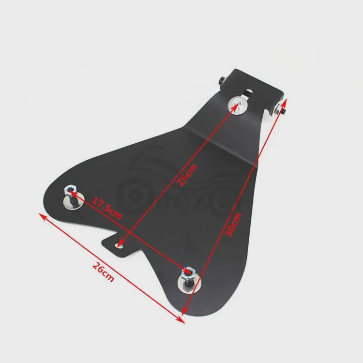 Harley Sportster XL883/XL1200 Skull Retro Spring Leather Seat Cushion
