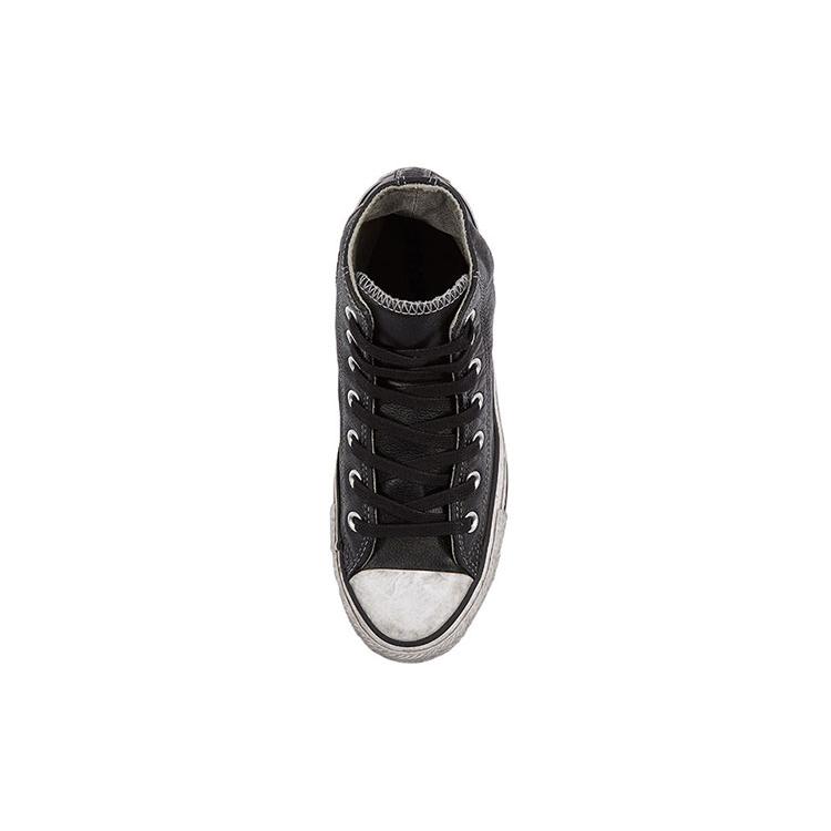 Converse Chuck Taylor All Star Pelle Vintage 'Nero Bianco' 158575C