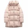 Cangzhou Cotton Clothes Puff Model Soft New Cotton Clothes Cotton Medium and Long Cotton Clothes Women's Hooded Jacket Thickened Cotton Clothes