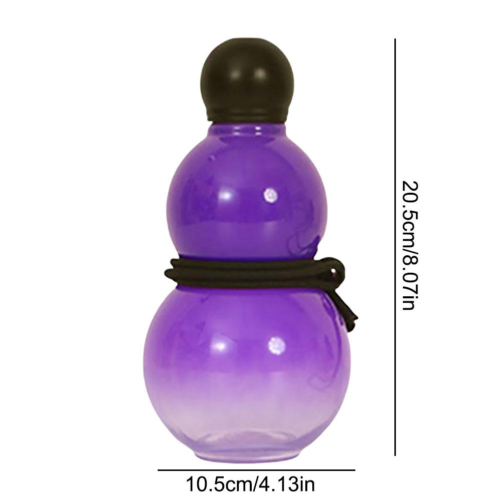 Chinese Retro-Inspired Gourd Water Bottle Gourd Sports Water Bottle 800ML Large Capacity Travel Water Bottle Gifts for Game Fans
