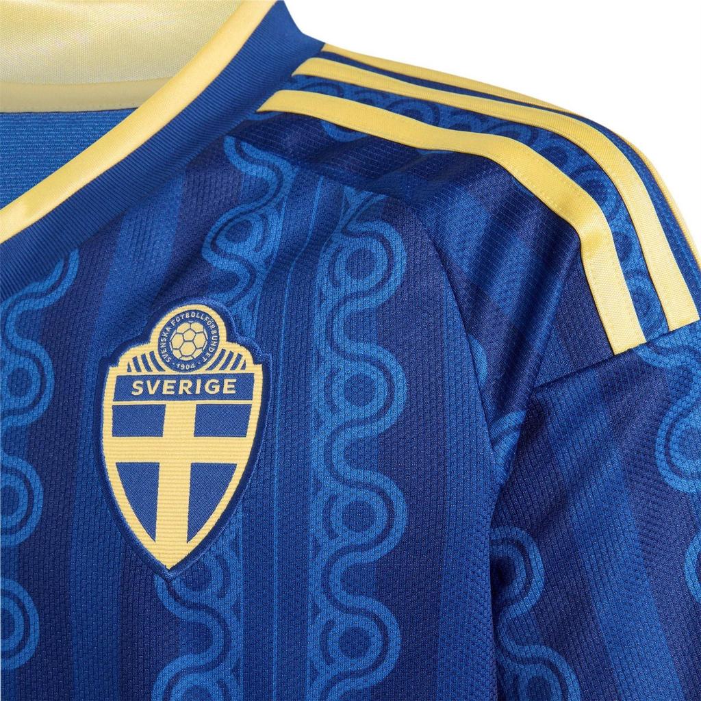 adidas Childrens/Kids World Cup 2026 Sweden Away Shirt