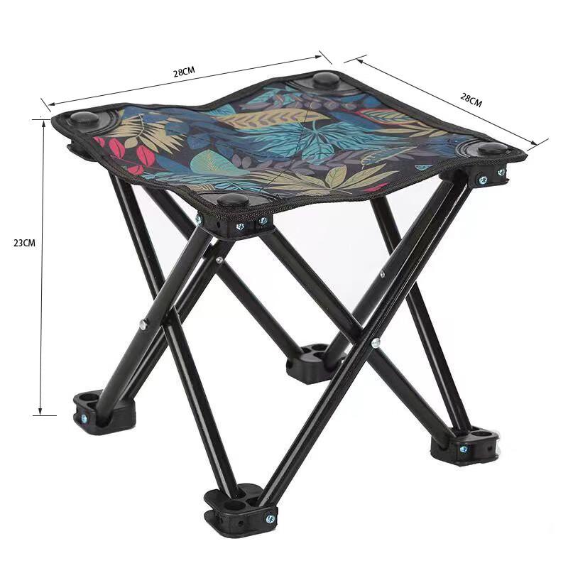 ZISIZ Portable Folding Camping & Fishing Stool