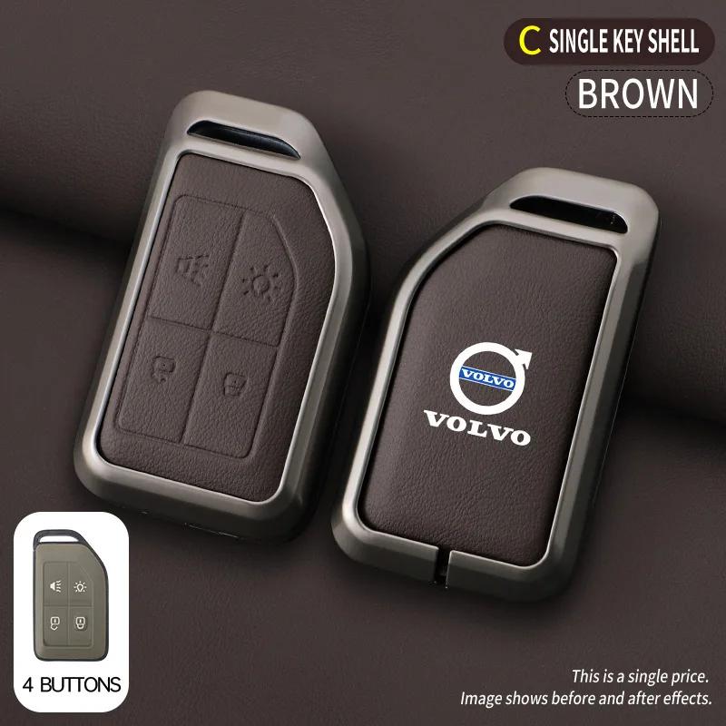 Zliatinový kryt puzdra na kľúč od auta Držiak Pre Volvo FH16 RC FM EVRO 6 fh CARGO 555 FM Ťažký nákladný automobil Kľúč Plná ochrana Príslušenstvo