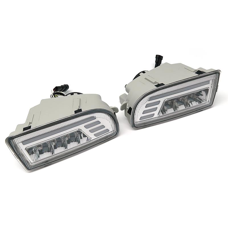 For Toyota Land Cruiser 100 LC100 UZJ100 FZJ100 1998-2007 LED Dynamic Turn Signal DRL Headlights Driving Lamp Fog Light
