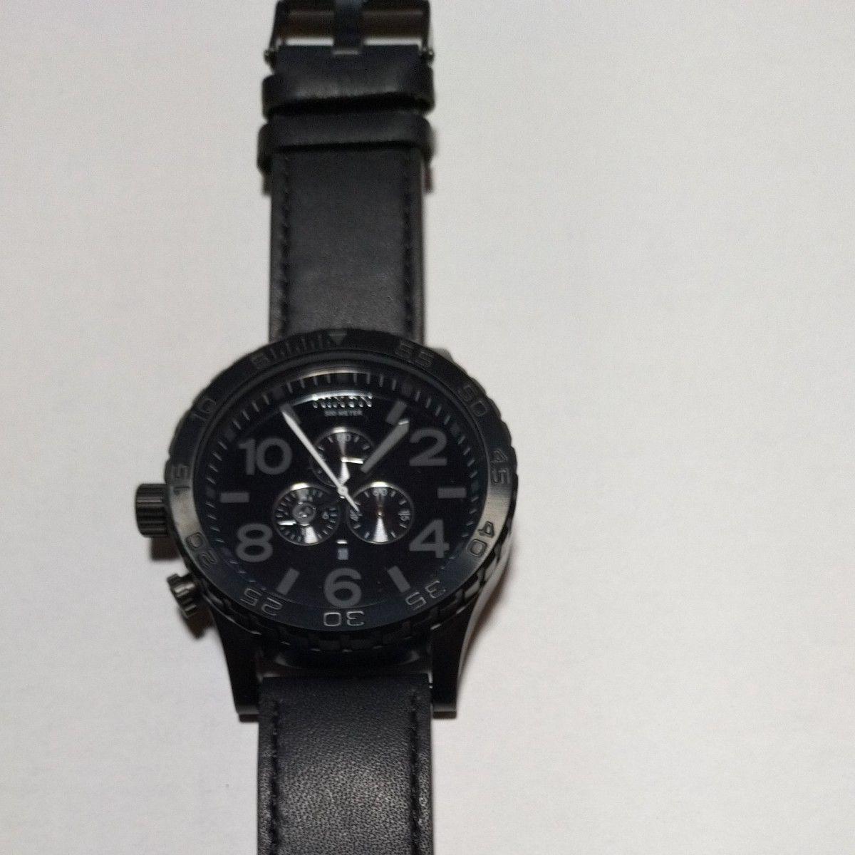 Used NIXON THE 51-30 CHRONO Nixon Chronograph Watch Black