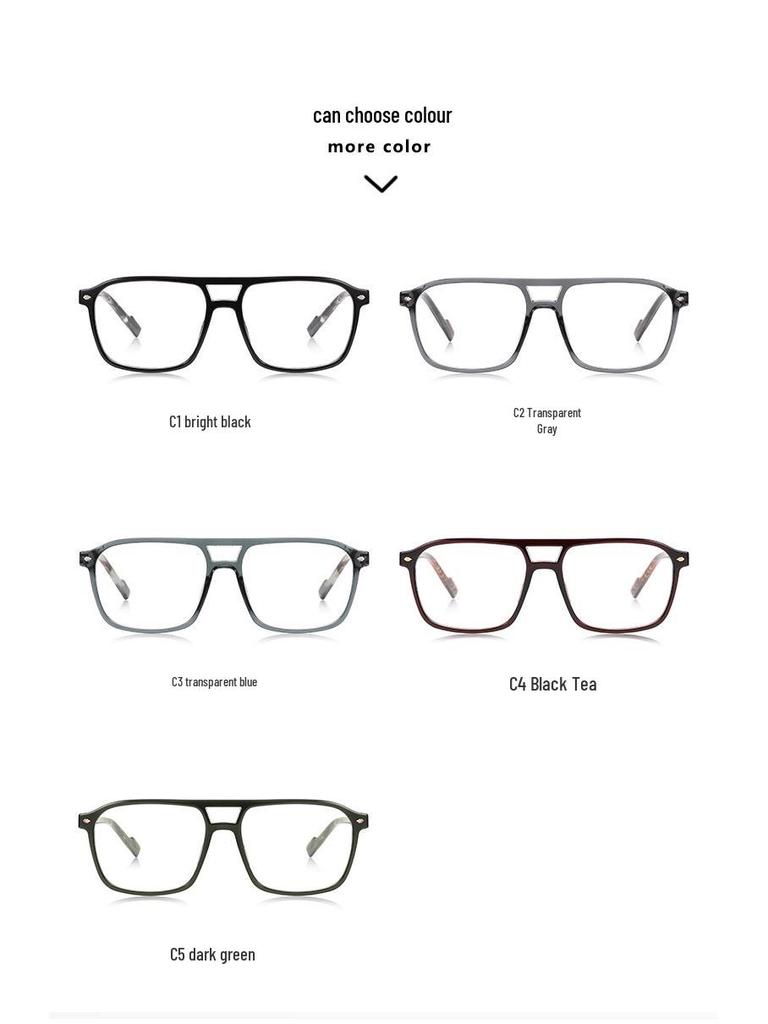 LS219 Retro Schildpatt Anti-Blaulicht Wayfarer Brille mit Acetat-Bügeln – Klassischer Europäischer & Amerikanischer Stil.