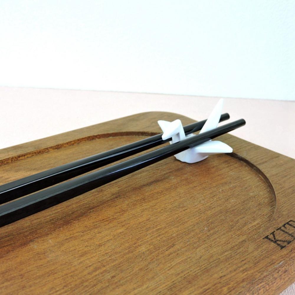 Anti-drop Chopsticks Display Stand Unique Shape Chopsticks Rest Kitchen Tools Penholder  Fork