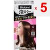 KAO Blaune Bubble Color 6Dark Brown 108ml (Quasi-drug) Foam for Graying Hair Colorant for Gray Hair For Use In the Entire Dyeing Process (one-time Use