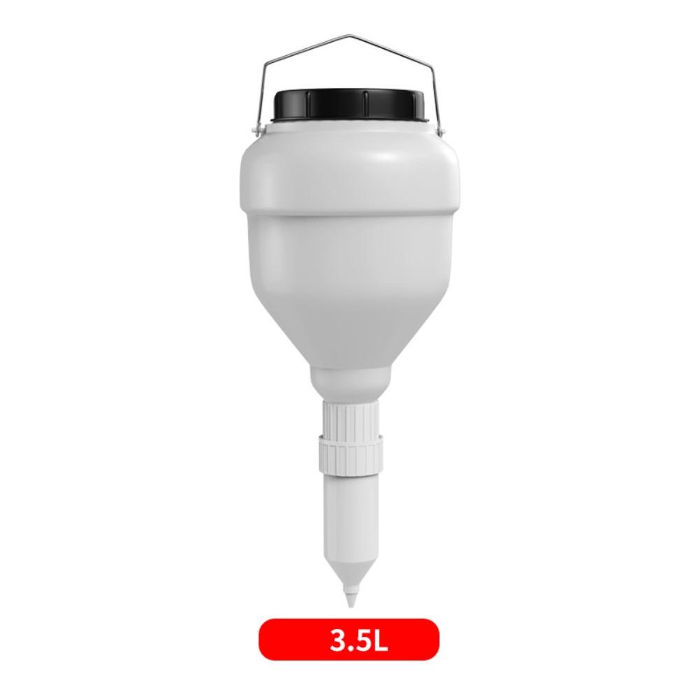 Leakproof Squeeze Bottle 3.5 Liter Condiment Container New Sauce Dispenser For Ketchup 3.5L Round