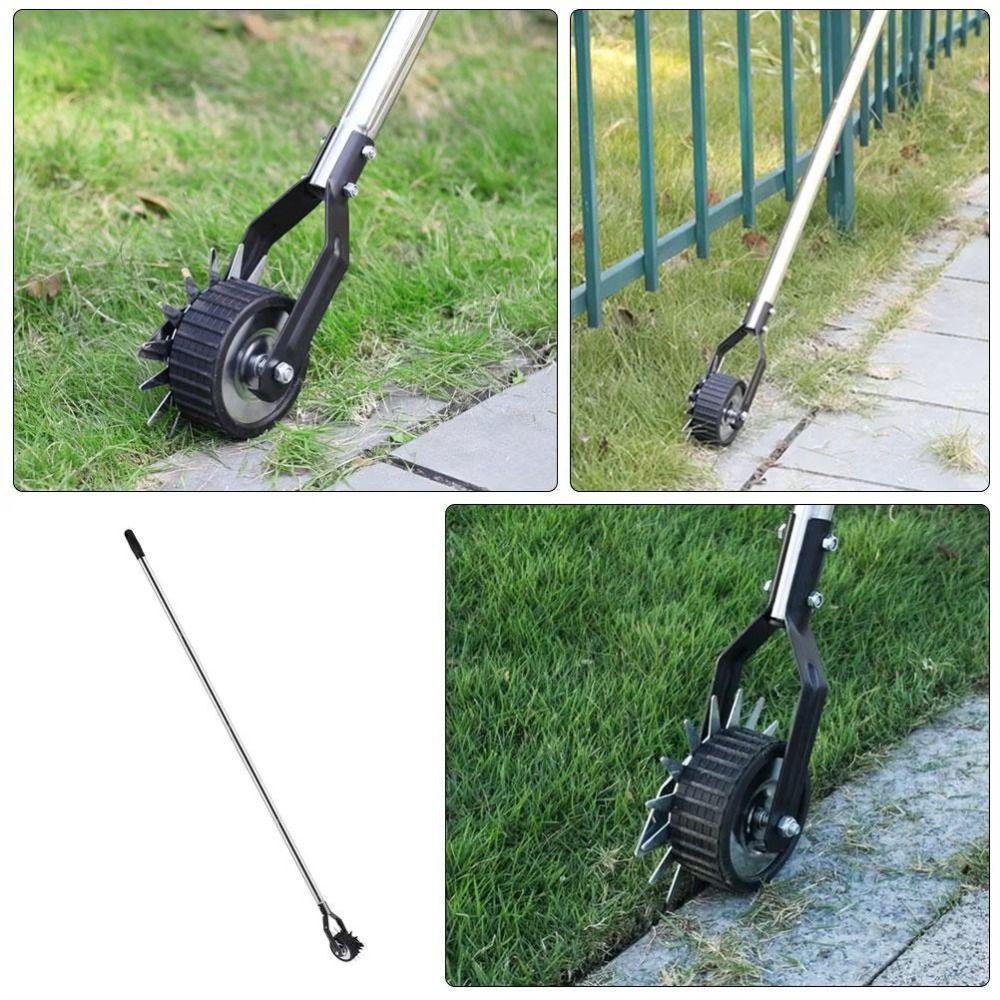 Adjustable Handle Garden Edging Tool Stainless Steel Grass Trimmer Lawn Edger  Lawn Maintenance
