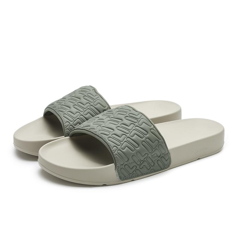 FILA DRIFTER Abrasion Resistant Slide Slippers Men's Vetiver Green F12M422504FVT