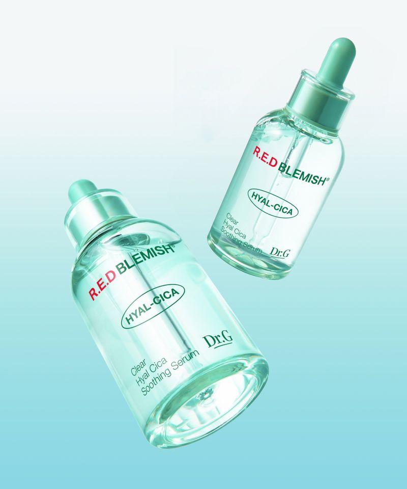 Red Blemish Clear Hyal Cica Soothing Serum 50mL x 2