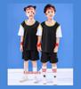 Two-Piece Girls' Basketball and Jump Rope Sports Uniform Set