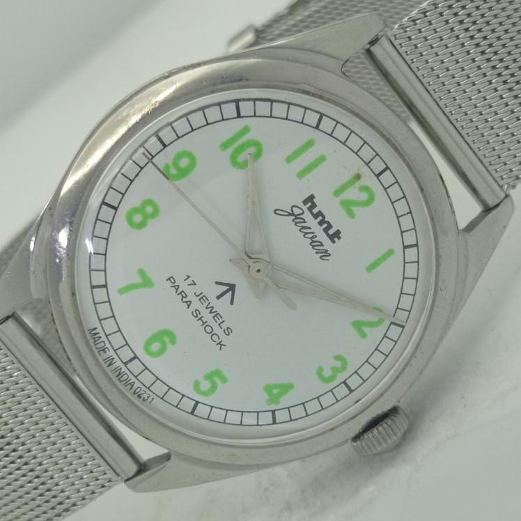 

USED HMT JAWAN INDIAN MENS MECHANICAL WATCH a412287-1 Sku005-a412287