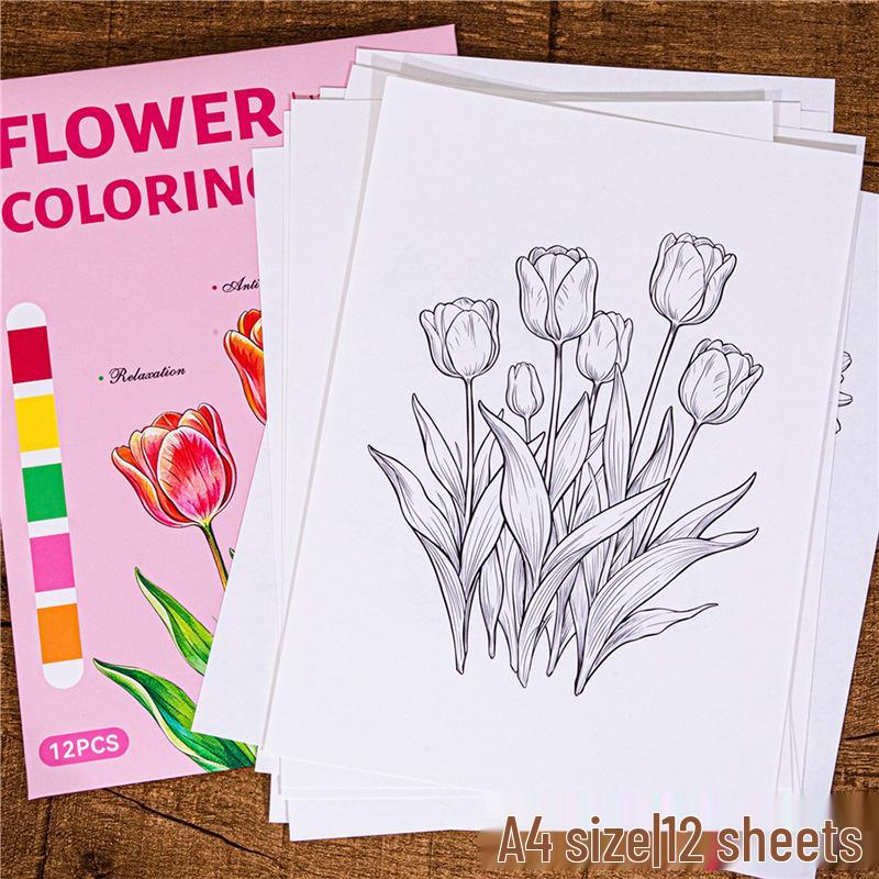 Datura Adult Coloring Book: Stress Relief Art Therapy - Loose Leaf Edition