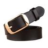 Women's Genuine Leather Belt - Pin Buckle, Adjustable Fashion Waistband Accessory