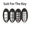 Fit For Nissan Altima Auto Model Fit For Cube Juke Versa Note X-Trail Qashaqai Sunny Juke Smart Auto Key Fob Cover Case Key Ring Auto Accessories