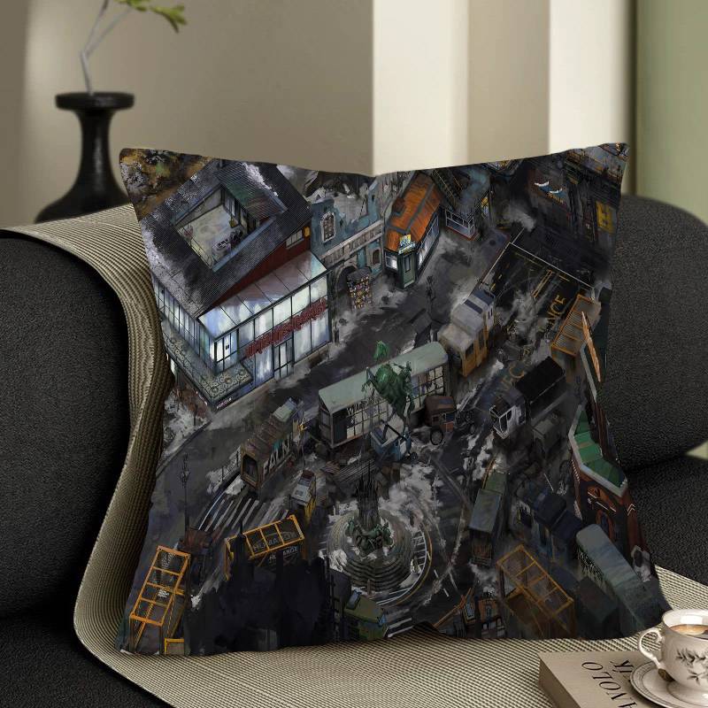 Disco Elysium Game Personalized Pillow Cover Kids Bedroom Wild Party Decor Pillowcase kid Birthday shower Gift
