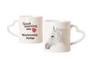 Boulonnais Horse - Cup with a Horse, a Cute Cup with a Heart-shaped Handle, a Universal Gift from the Brand