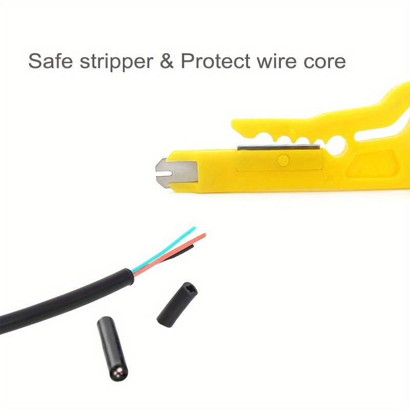 2PCS Multifunctional Wire Stripping Pliers, Simple Electric Wire Stripper Hand Tool