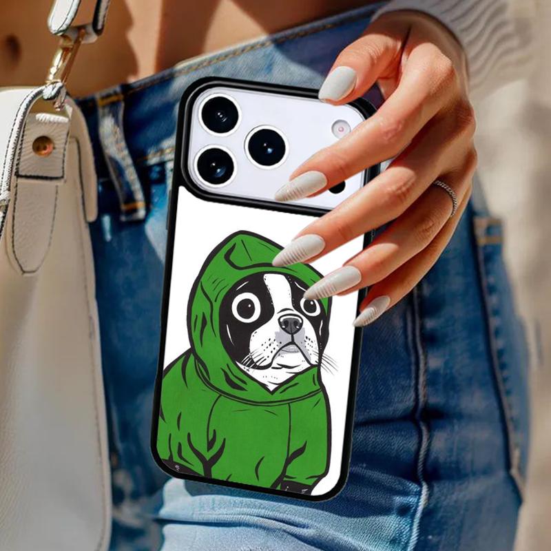 French Bulldog Dog Pug Phone Case For iPhone 17 Air 14 15 13 12 Max Cover For Apple 14 15 16 16e 11 Pro Max Plus Coque