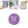 Portable Outdoor Travel Collapsible Silicone Cup Candy Colors